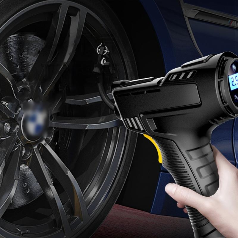 120W Portable Air Compressor Inflator for Car/Bicycle/Balls