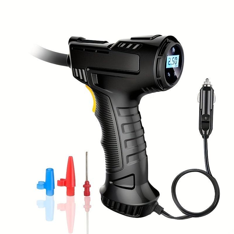 120W Portable Air Compressor Inflator for Car/Bicycle/Balls