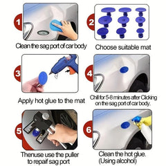Car Dent Repair Tools Kit Auto Dent Puller Dent Remover Body Denting