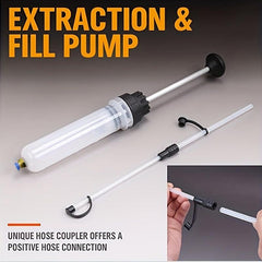Car Fluid Extractor Pump Manual Suction Vacuum Fuel Transfer Dispense