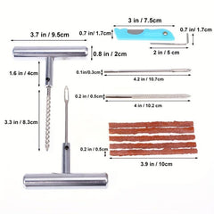 12 Pcs Tire Repair Tool Set Vacuum Tire Repair Strip