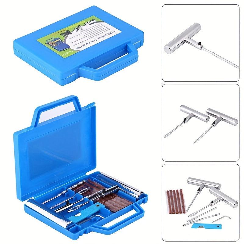 12 Pcs Tire Repair Tool Set Vacuum Tire Repair Strip