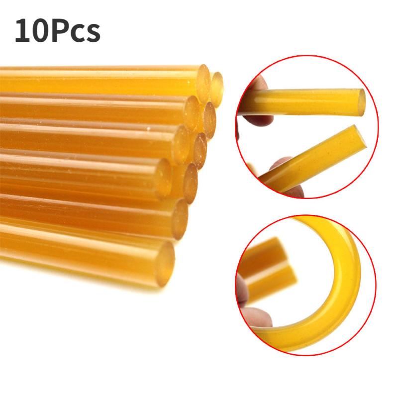 10pcs Glue Sticks for Dent Repair Strong Yellow Glue