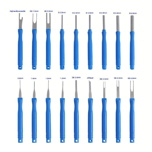 18 Round Handle Automotive Wire Harness Plug Terminal Removal Tool