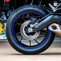 Reflective Rim Tape Decals Strips Motorcycle Wheel Tire Stickers
