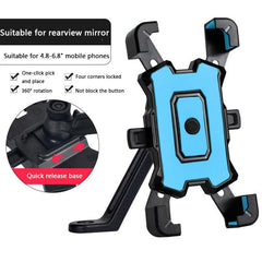 Universal Phone Mount for Motorcycle/Bicycle