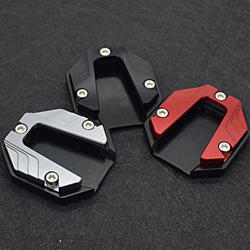 Motorcycle Kickstand Extension Anti Skid Base for Improved Stability