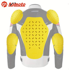 Motorcycle Jacket Insert Protectors Elbow Shoulder Back Pads