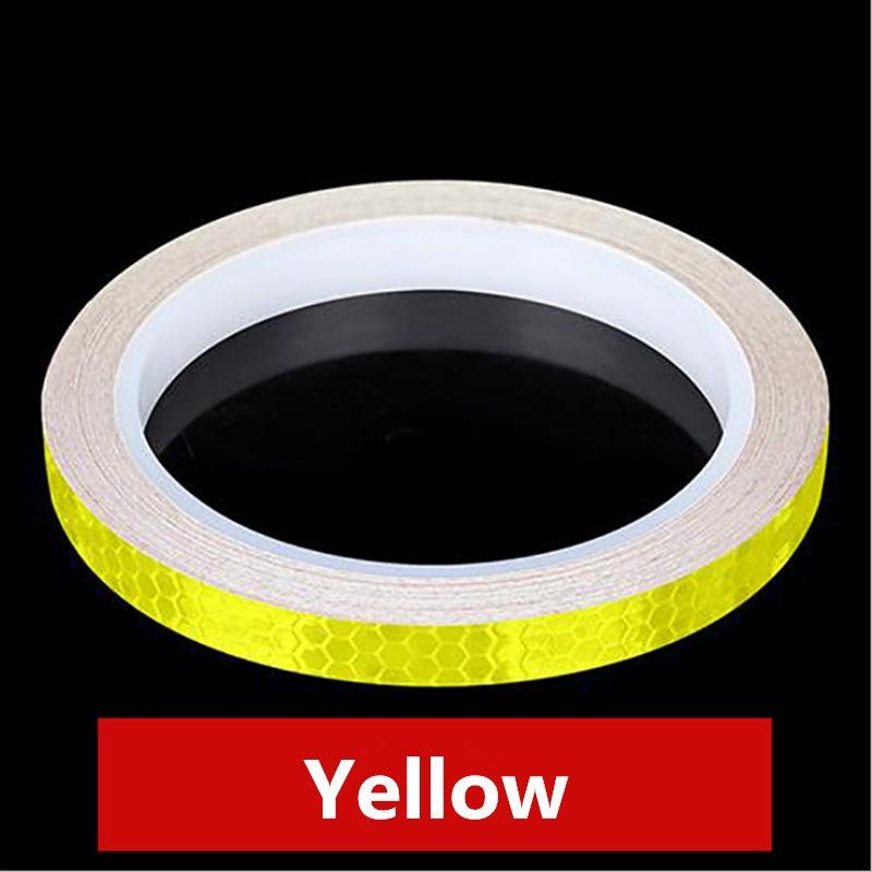 Reflective Night Riding Glow Bike Stickers Safety Tape Motorcycle Car Stickers