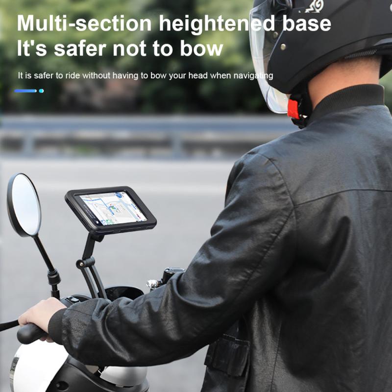 Secure 360 Rotatable Waterproof Phone Holder for Motorcycle Bicycle