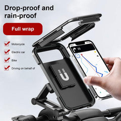 Secure 360 Rotatable Waterproof Phone Holder for Motorcycle Bicycle