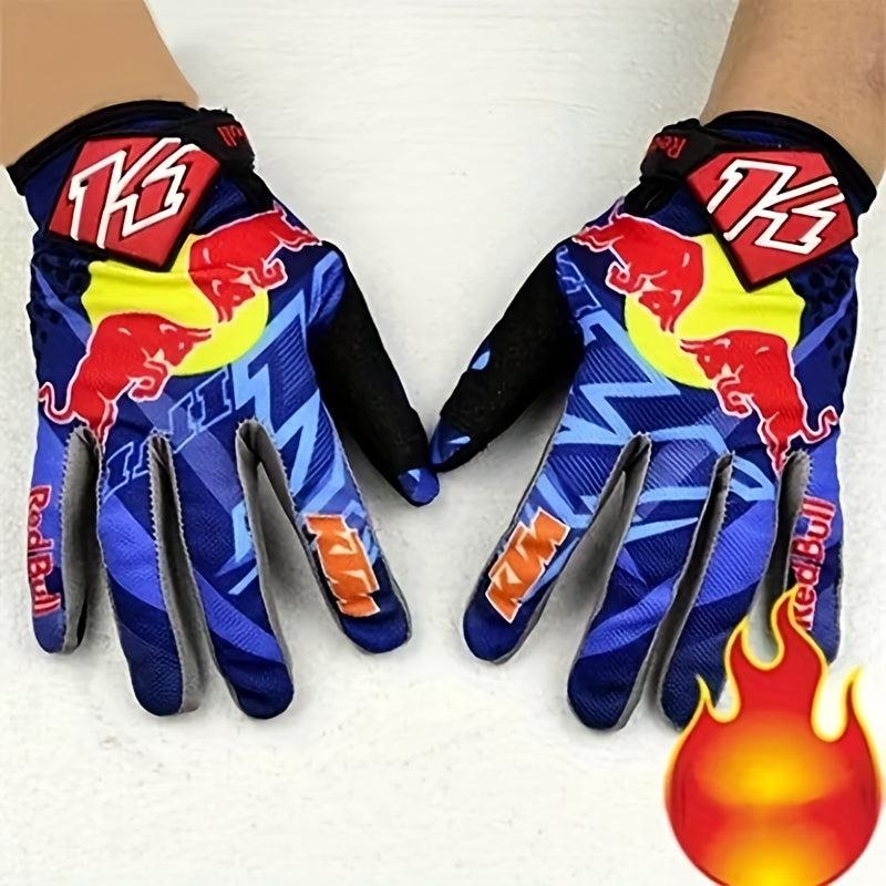 Motorcycle Racing Gloves Full Finger Touch Screen & Off Road Protection
