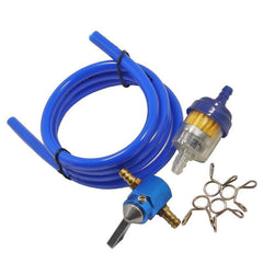 Motorcycle Upgrade: 3 28ft Fuel Hose Pipe + Gas Fuel Filter
