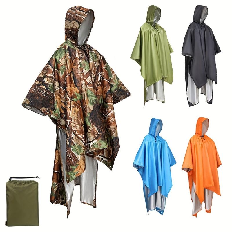 Stay Dry 3-in-1 Waterproof Raincoat & Mat