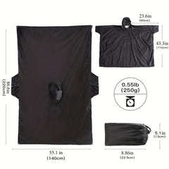 Stay Dry 3-in-1 Waterproof Raincoat & Mat