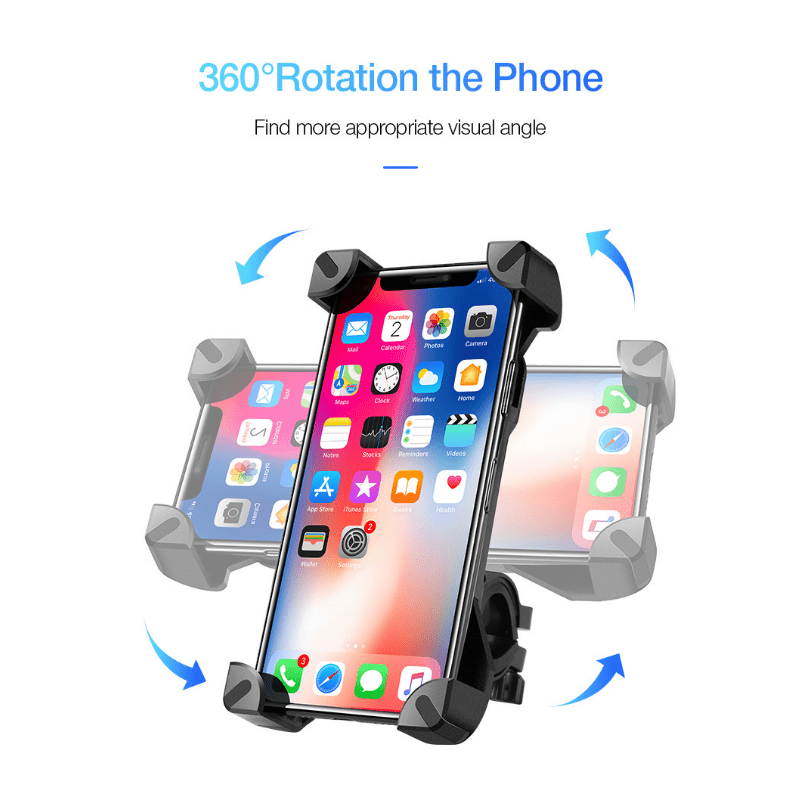 Bike Phone Holder iPhone Motorcycle Mobile Cellphone GPS Mount