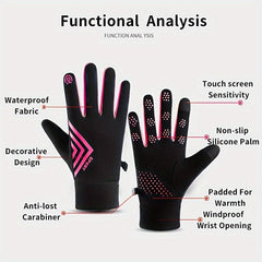 Winter Touchscreen Gloves Waterproof & Windproof