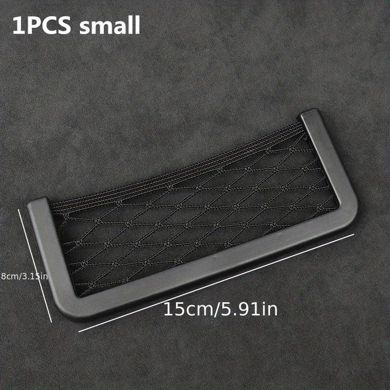 Car Storage Bag Net Pocket Hanging Ornament for Phone Change Card