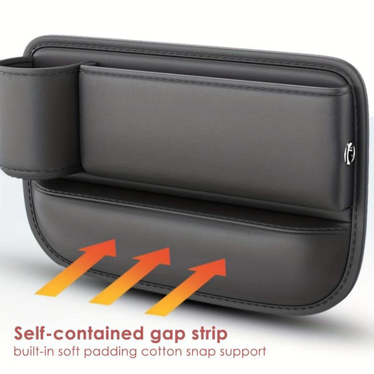 Car Seat Gap Storage Bag with Phone Cup Holder