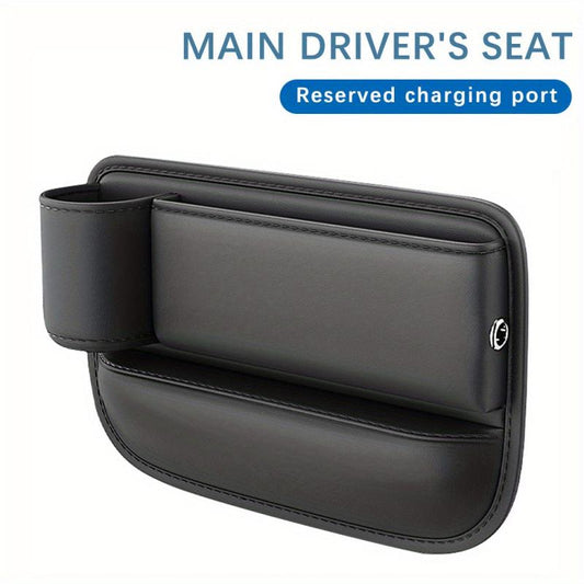 Car Seat Gap Storage Bag with Phone Cup Holder