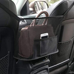 Net Pocket Handbag Holder Car Storage Organizer Between Front Seats