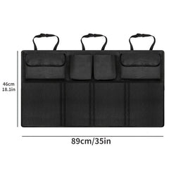 Universal Car Trunk Bag Organizer Large Capacity Cargo Mesh Pocket