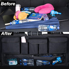  Auto Car SUV Organizer Trunk Back Seat Storage Bag