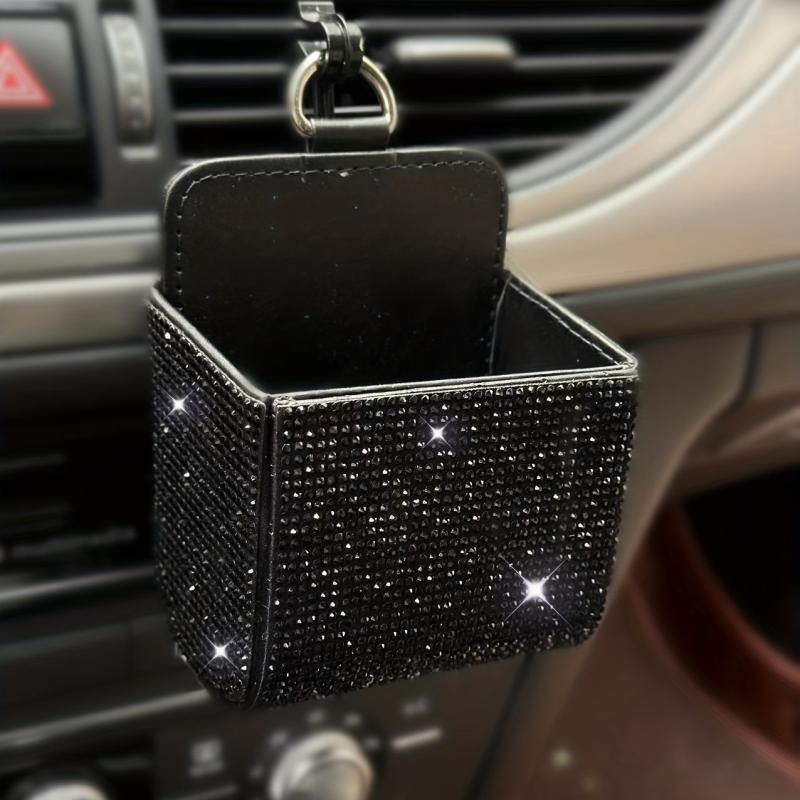 Car Interior Storage Bag Organizes Phone Documents & Supplies