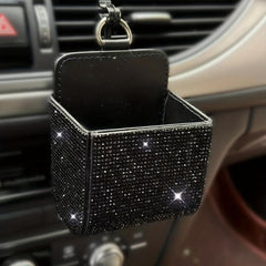 Car Interior Storage Bag Organizes Phone Documents & Supplies