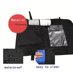 Car Seat Back Organizer Storage Bag with Tablet Holder Protector