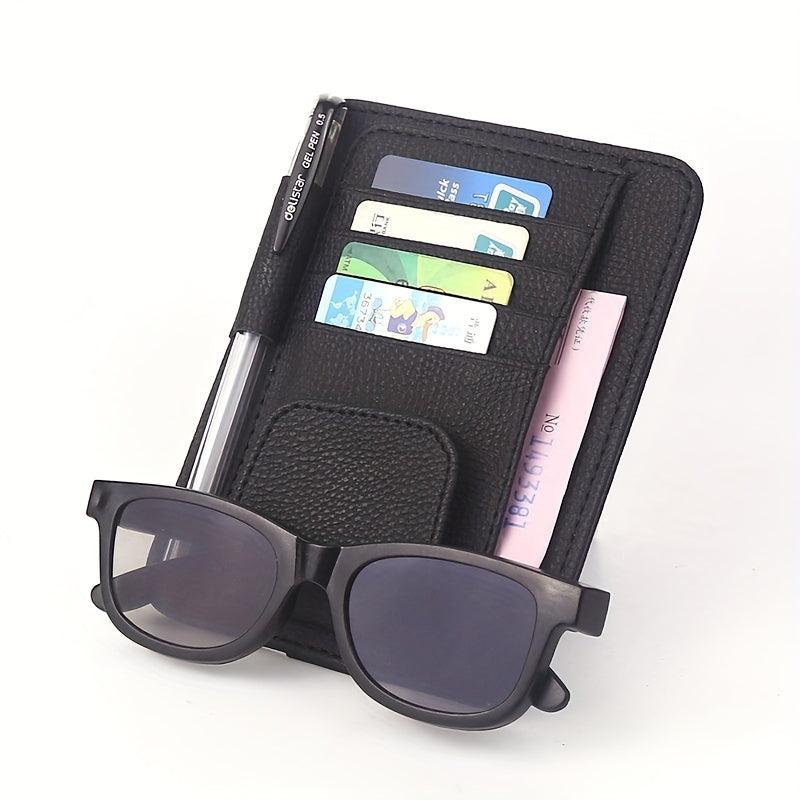 Car Sun Visor Storage Clip Multifunctional Car Inner Card Bag