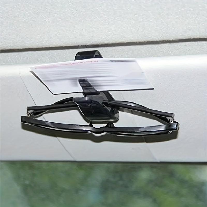 2pcs Car S shaped Glasses Holder Car Glasses Storage Rack