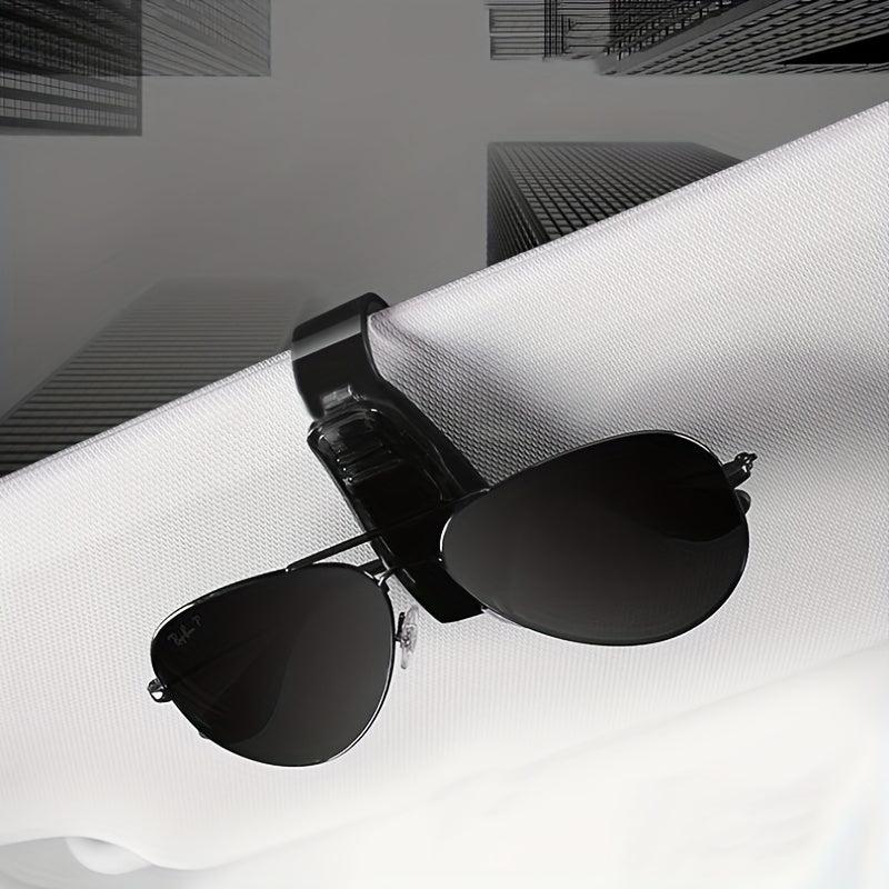 2pcs Car S shaped Glasses Holder Car Glasses Storage Rack