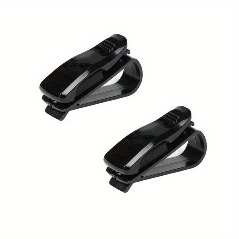 2pcs Car S shaped Glasses Holder Car Glasses Storage Rack