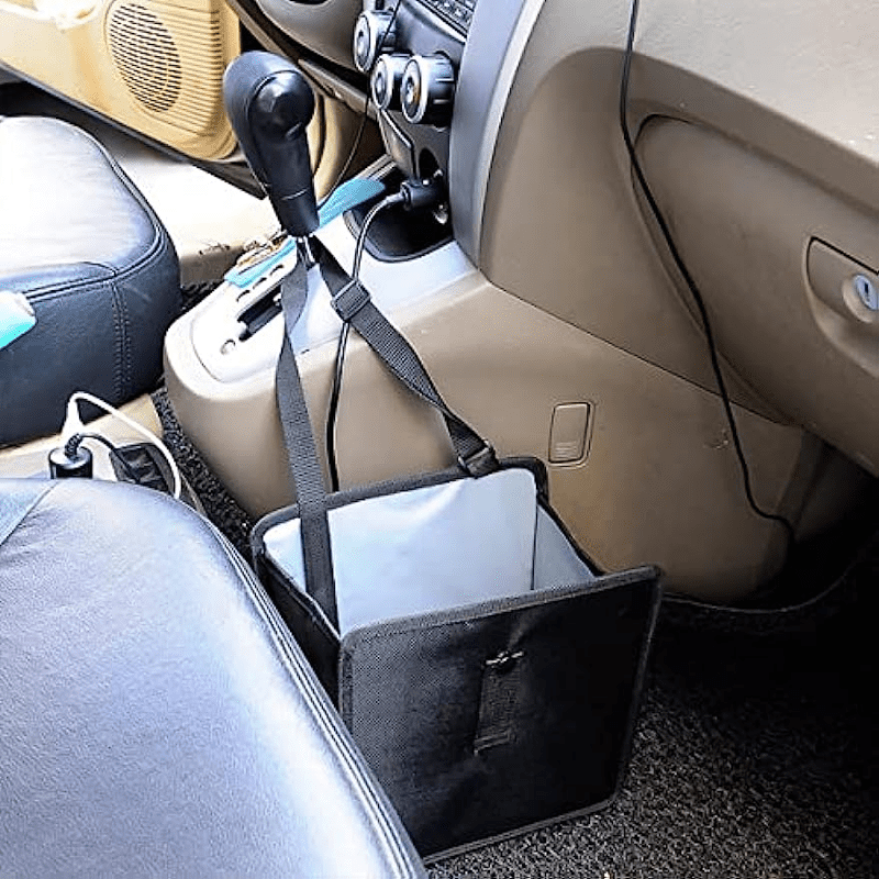 Leak Proof Car Garbage Bin Organizer