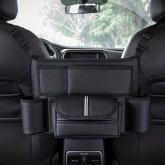 Car Storage Hanging Bag Car Tissue Box Armrest Organizers Pocket