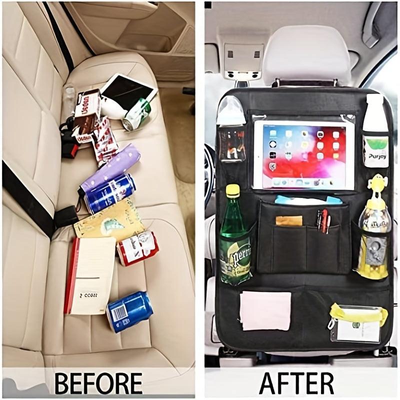 Car Back Seat Organizer with 9 Storage Pockets Waterproof Durable