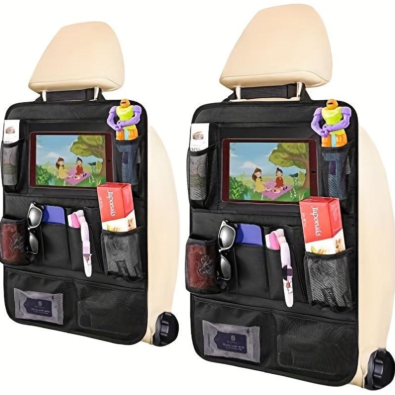 Car Back Seat Organizer with 9 Storage Pockets Waterproof Durable