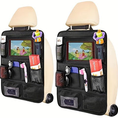 Car Back Seat Organizer with 9 Storage Pockets Waterproof Durable