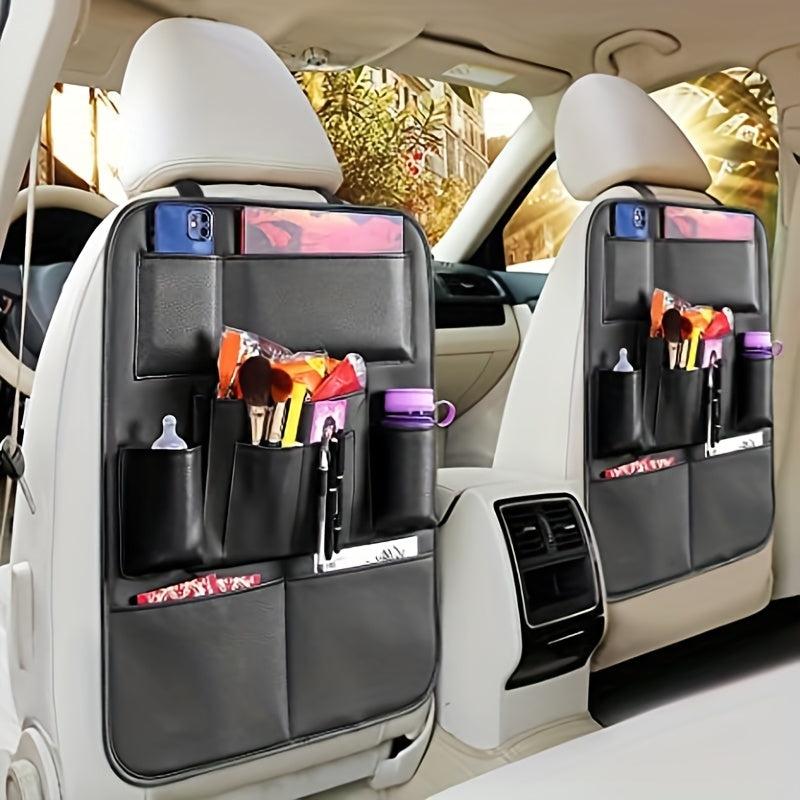 Car Back Seat Organizer with 9 Storage Pockets Waterproof Durable