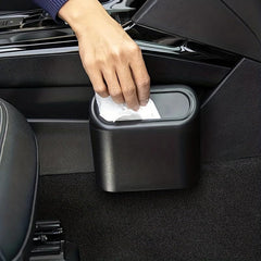 Car Trash Can Mini Garbage Bin Car Storage Box Car Organizer