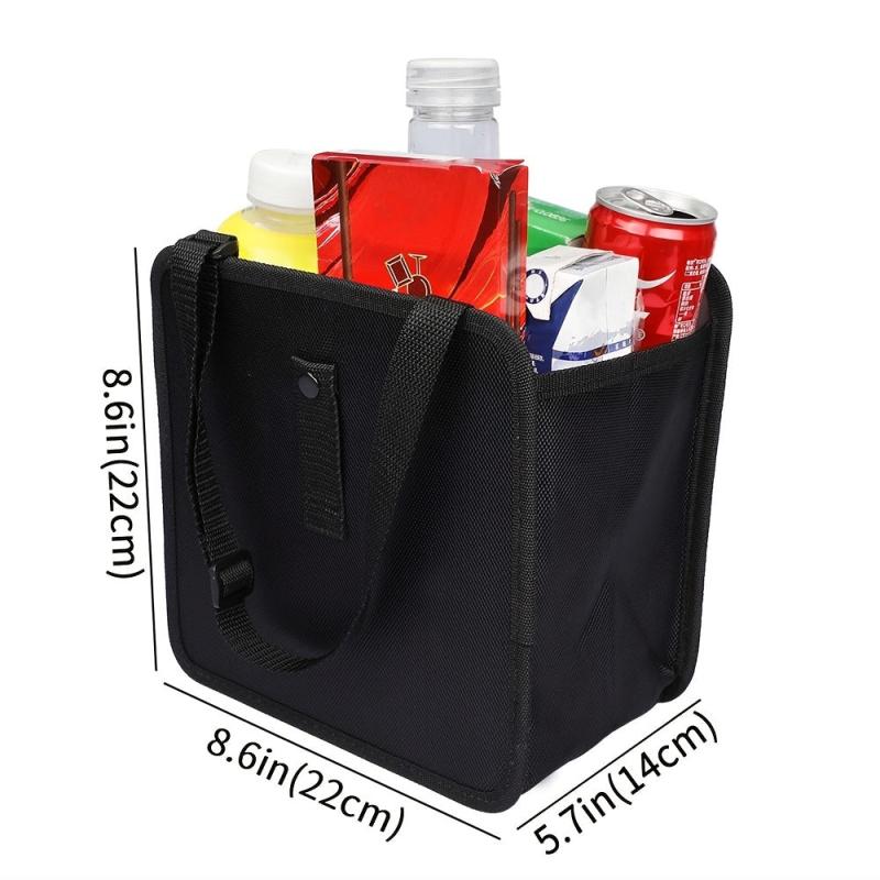 Car Hanging Trash Can Waterproof Litter Garbage Organizer