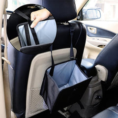 Car Hanging Trash Can Waterproof Litter Garbage Organizer