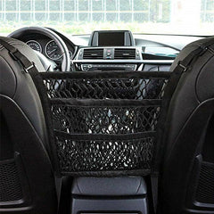 Car Net Organizer Standard With Pockets Front Seat Dog Barrier Three Layers