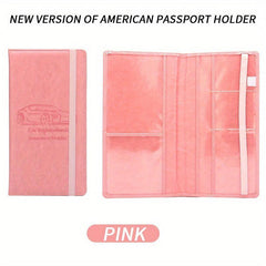 Car Registration & Insurance Card Holder PU Leather Organizer