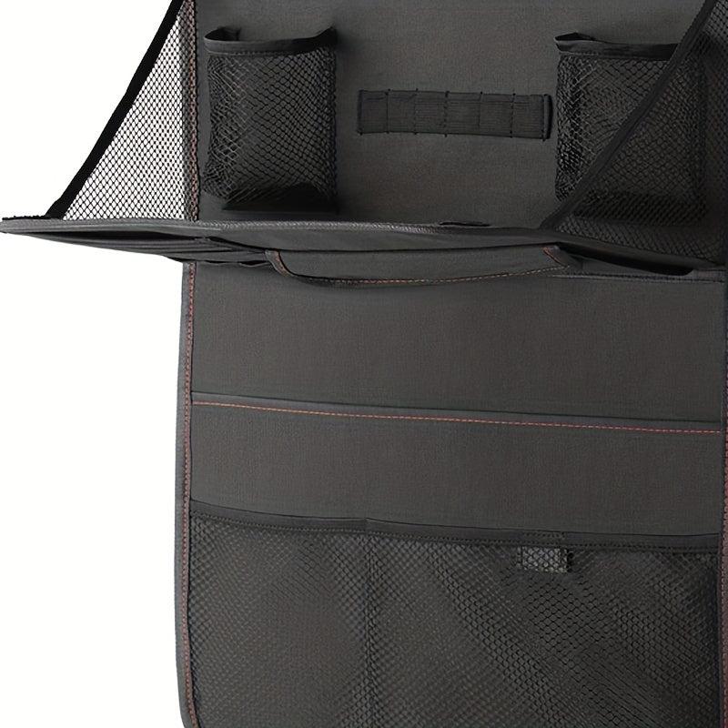 1pc Car Seat Back Storage Bag Oxford Cloth Storage Box