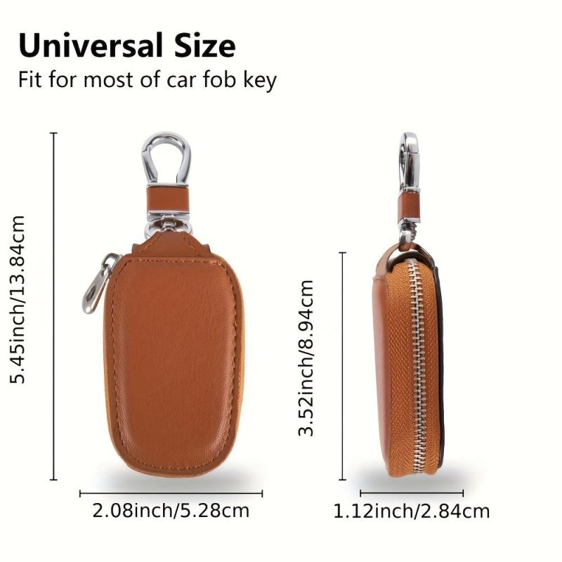 Universal Brown Car Key Fob Cover Case Protector