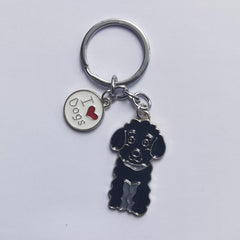 Adorable Poodle Key Chain Dog Lover Gift