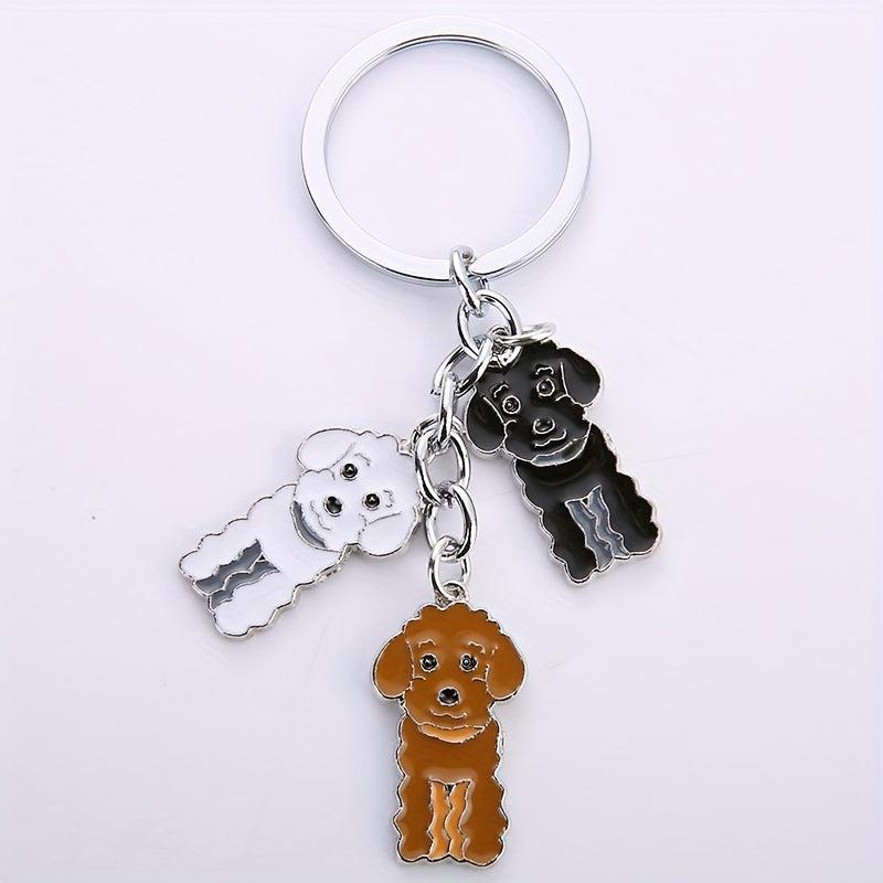 Adorable Poodle Key Chain Dog Lover Gift