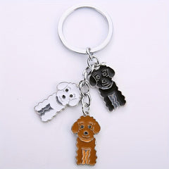 Adorable Poodle Key Chain Dog Lover Gift